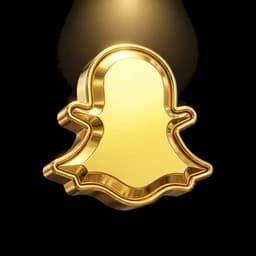 أيقونة سناب شات ثلاثية الأبعاد — حساب أصول الضيافة